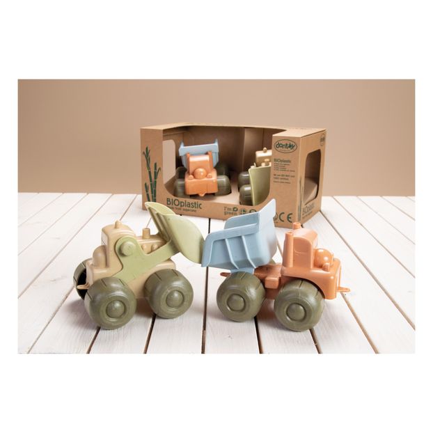 Bioplastic Bulldozer Toy Truck-product