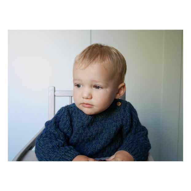 Maglione in cotone e lana merino-product