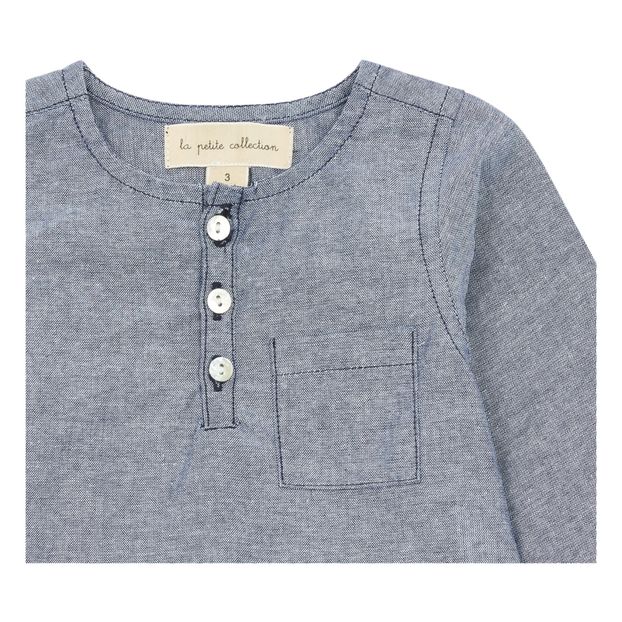 Chambray Kurta Shirt-product