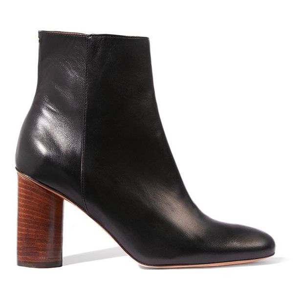 Botines Patricia Cuero Terciopelo-product