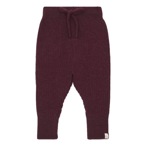 Ribbed Alpaca Wool Joggers-product