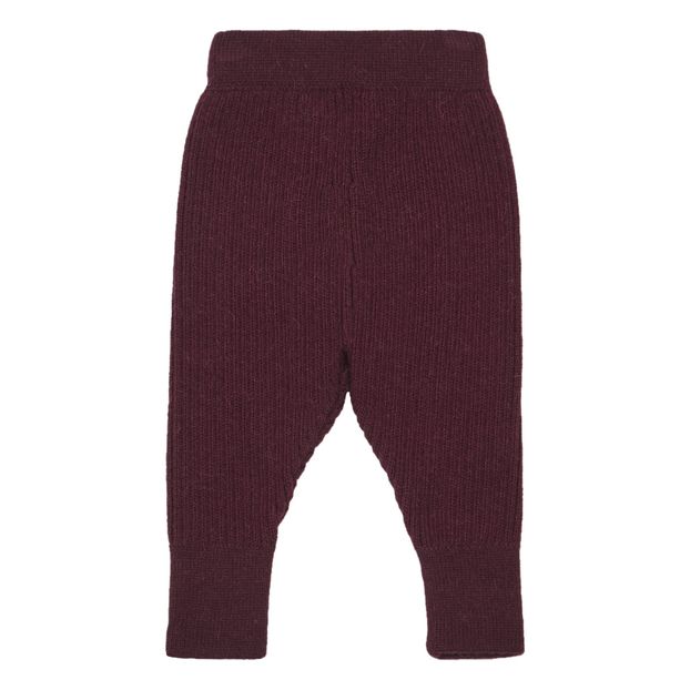Ribbed Alpaca Wool Joggers-product