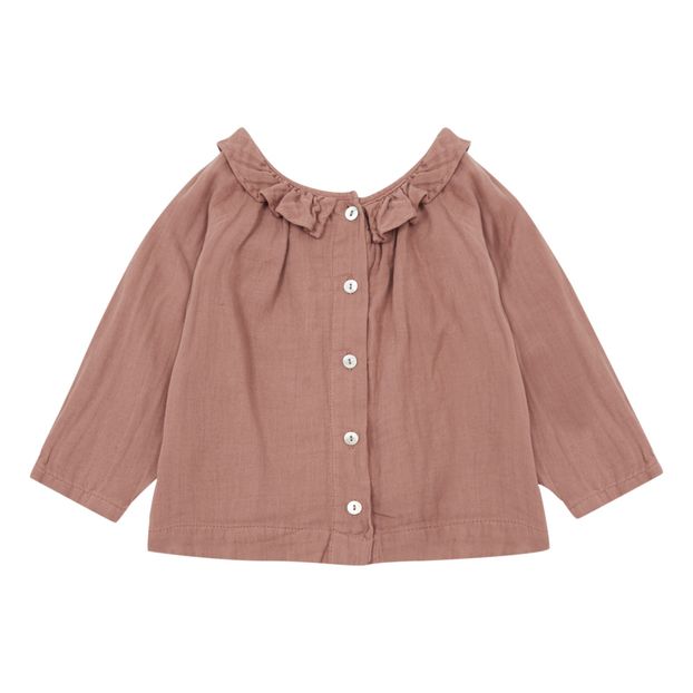 Camicetta Charme Collo volante doppia garza-product