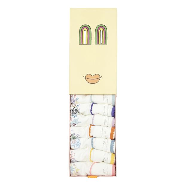 Organic Cotton Days of the Week Singlets - Set of 7-product