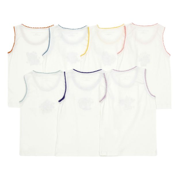 Organic Cotton Days of the Week Singlets - Set of 7-product
