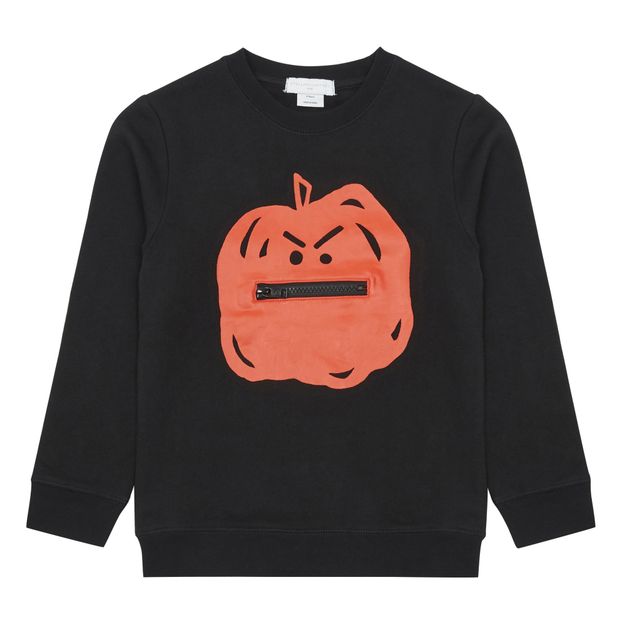 Sudadera de algodón orgánico calabaza - Colección Halloween --product