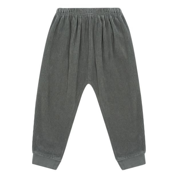 Boral Organic Cotton Velvet Drop Crotch Trousers-product