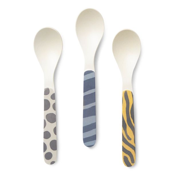 Safari Bamboo Spoons - Set of 3-product