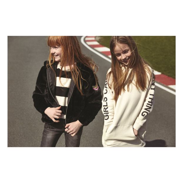 Chaqueta Capucha Piel Sintética-product