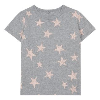 Stella McCartney Kids T-Shirt Bio-Baumwolle Stern-listing