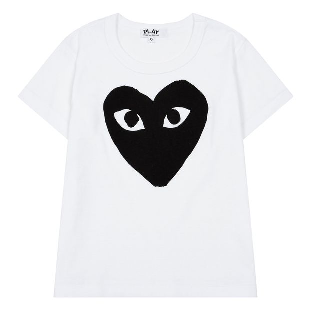 Camiseta Play Kids Corazón Negro-product