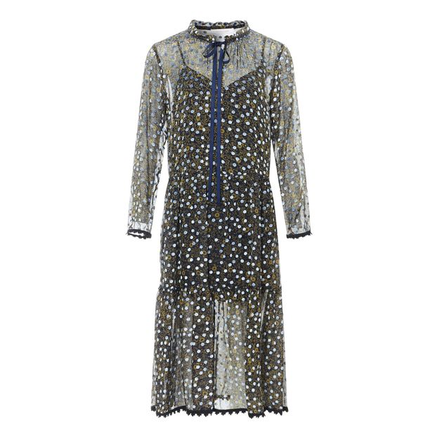 Robe Pois Velours-product