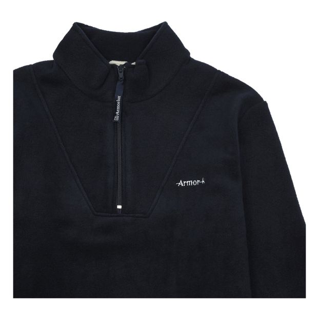 Tituoan Zip Collar Fleece Sweatshirt-product