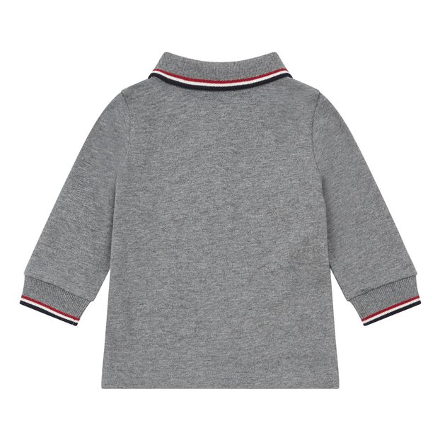 Piquet Long Sleeve Polo Shirt-product