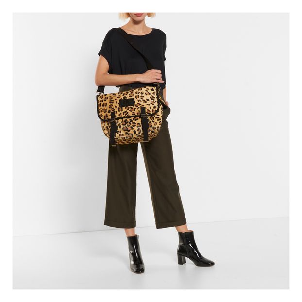 Grande Besace Cuir Léopard-product