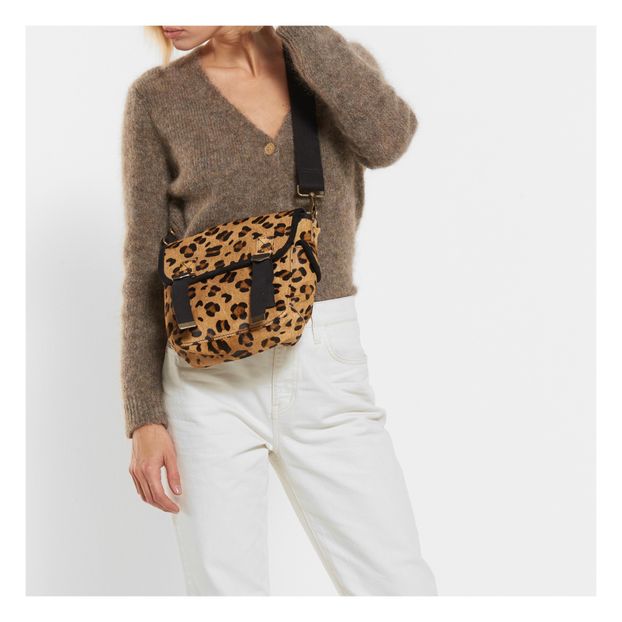 Petite Besace Cuir Léopard-product