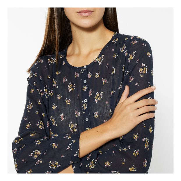 Printed Crêpe Blouse - Women's Collection - -product