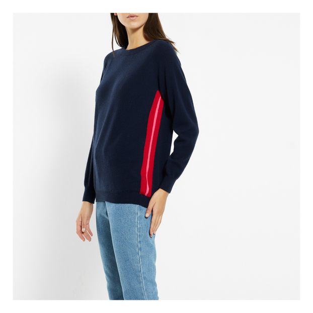 Pull Cachemire Side Swipe Boyfriend-product