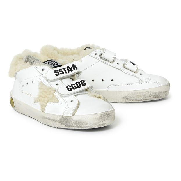 Baskets Scratchs Fourrées Cuir Old School-product