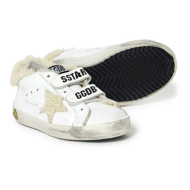 Baskets Scratchs Fourrées Cuir Old School-product