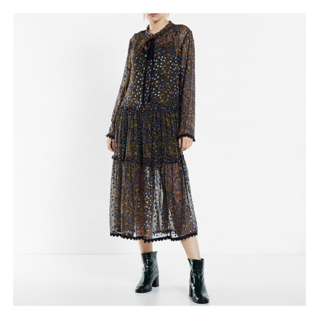 Robe Pois Velours-product
