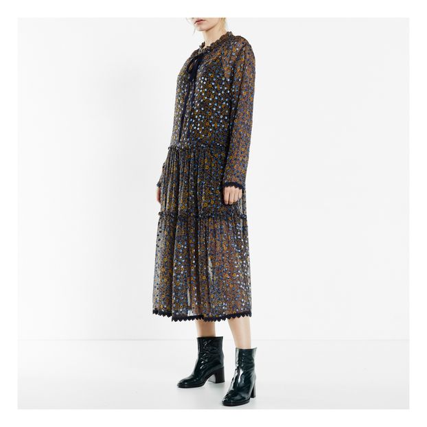 Robe Pois Velours-product