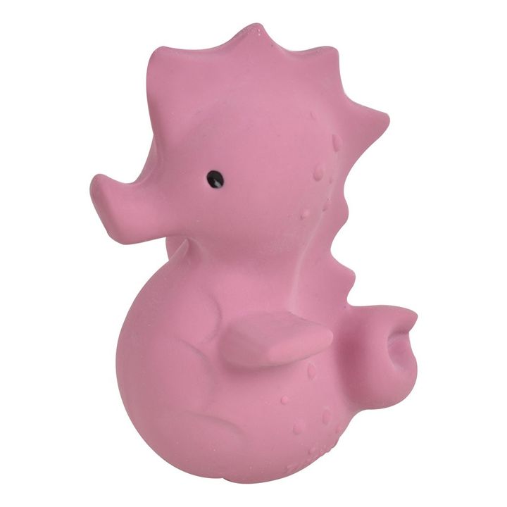 Hippocampe pour le bain en caoutchouc naturel | Rose- Image produit n°0