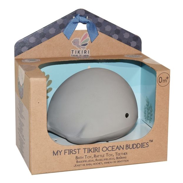 Natural Rubber Whale Bath Toy-product