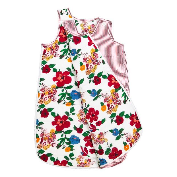 Gigoteuse réversible Hibiscus en coton-product