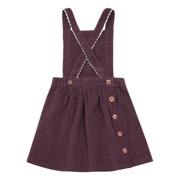 Lucie Velvet Pinafore Dress-product
