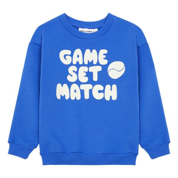 Sweat Game Set Match Coton Bio-product