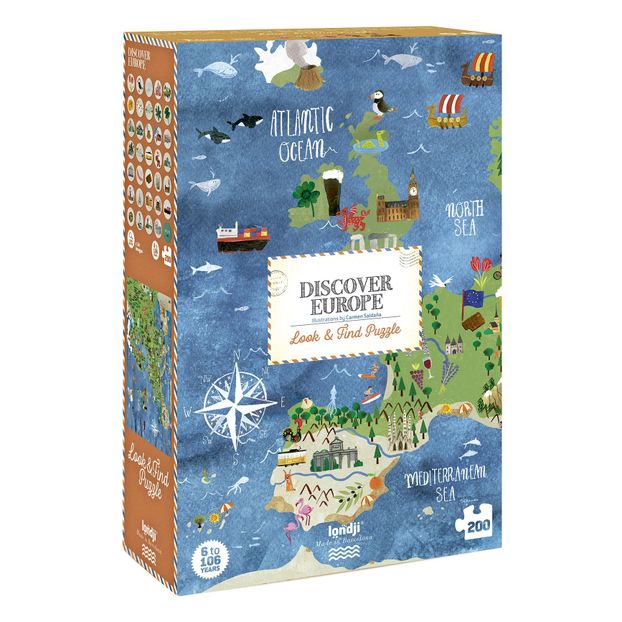 Discover Europe Puzzle-product