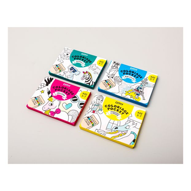 Pochette de coloriage Princesse et Dragons-product