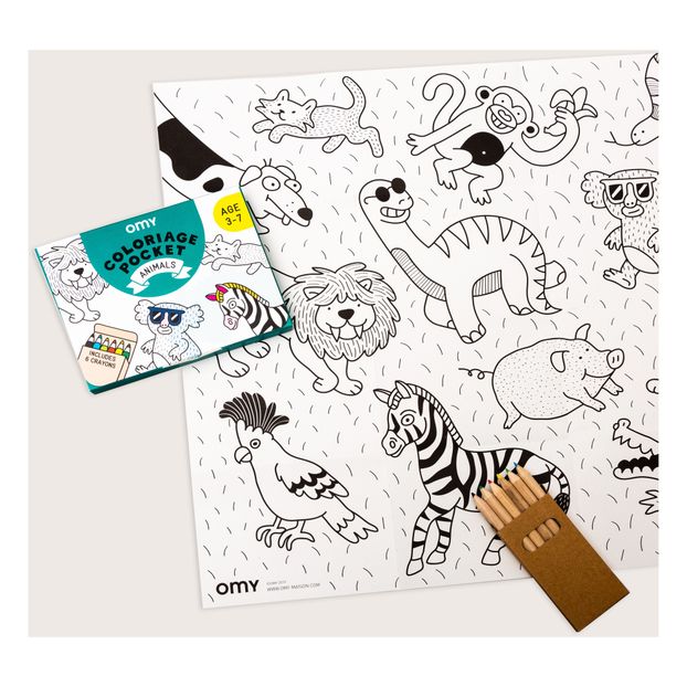 Pochette de coloriage Animaux-product
