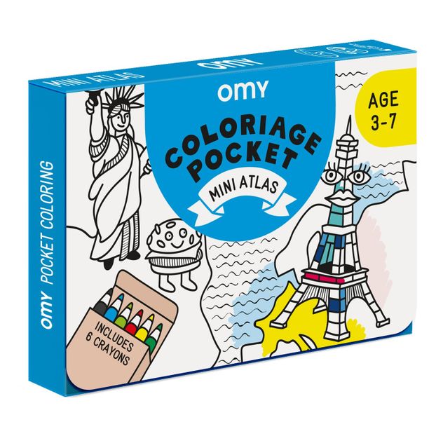 Pochette de coloriage Mini Atlas-product