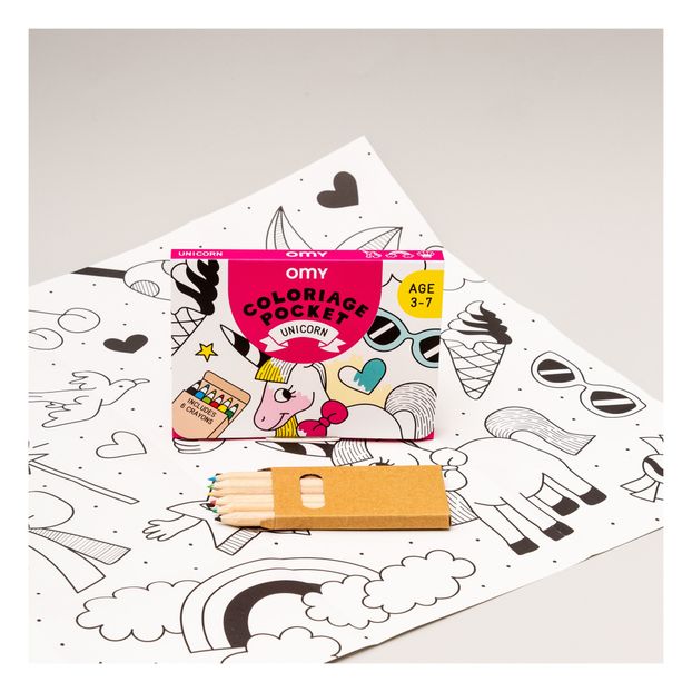Pochette de coloriage Licorne-product