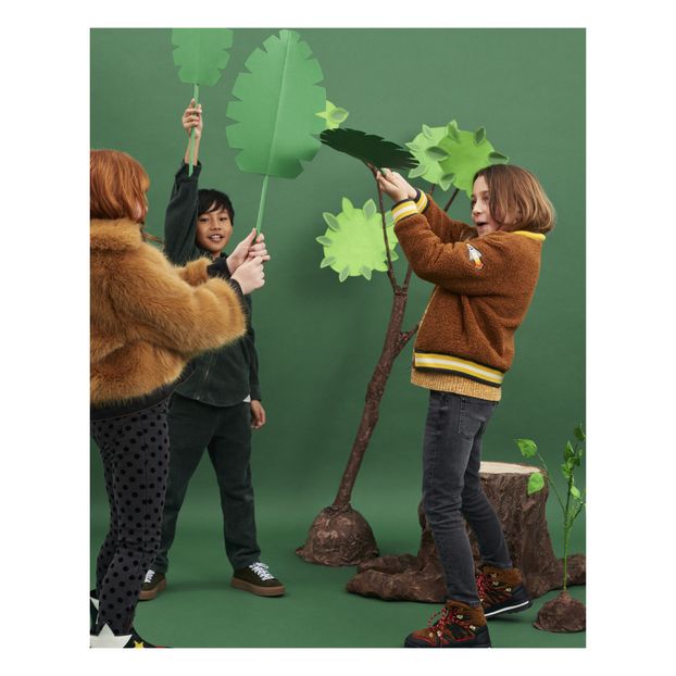Cazadora Bomber Piel Sintética-product