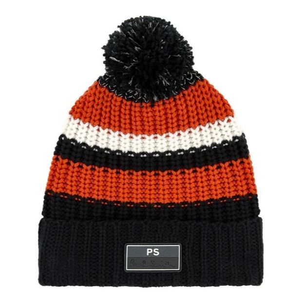 Fluorescent Pompom Beanie Hat-product