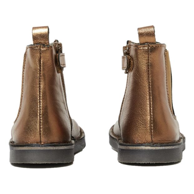 Chelsea Boots Metallisées - Collection Two Con Me --product