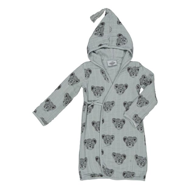 Cotton Muslin Children's Hooded Robe-product