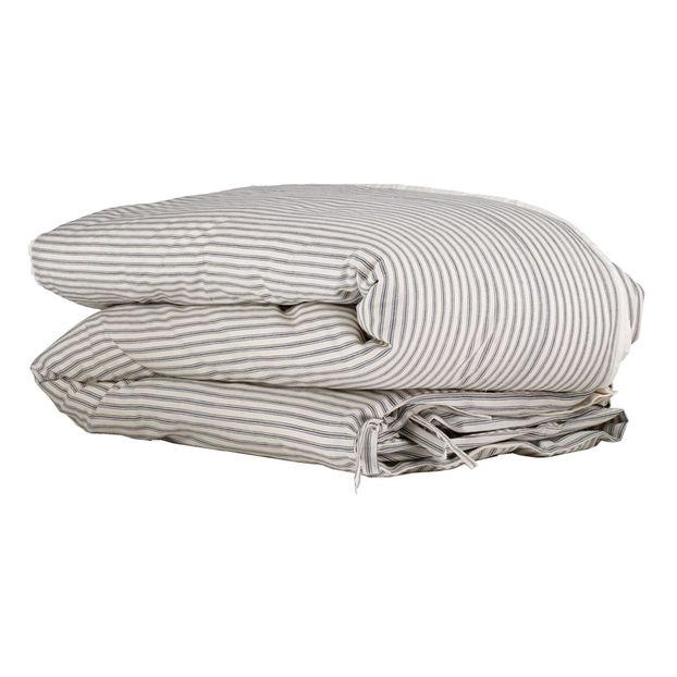 Housse de couette à rayures en coton-product