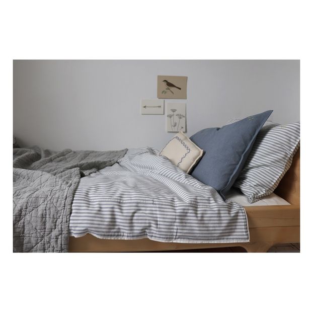 Housse de couette à rayures en coton-product