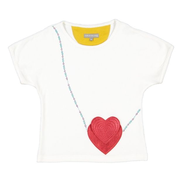 T-shirt Double Coeur en Eponge-product