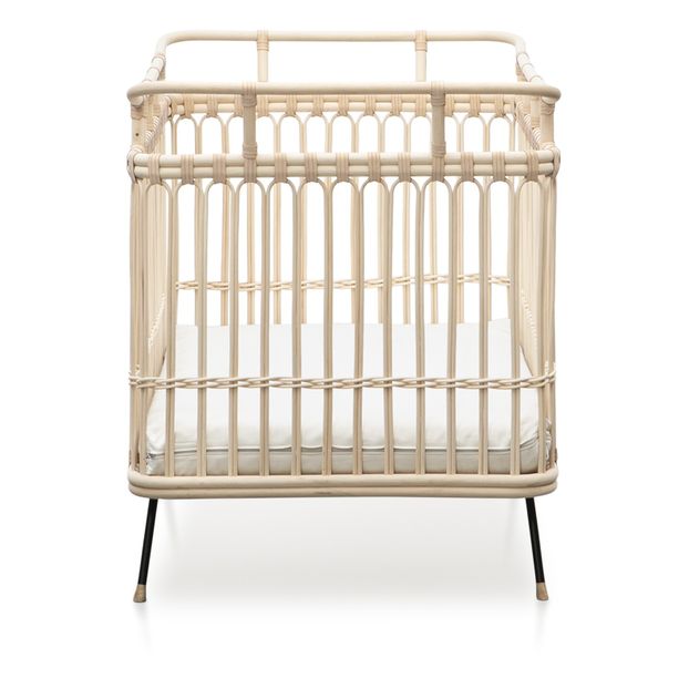 Cuna de ratán hecha a mano Paul (70 x 130 cm)-product