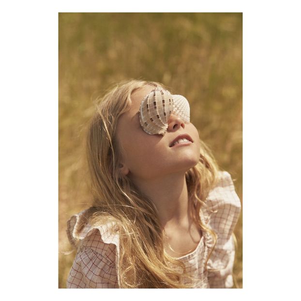 Bouquet check blouse-product
