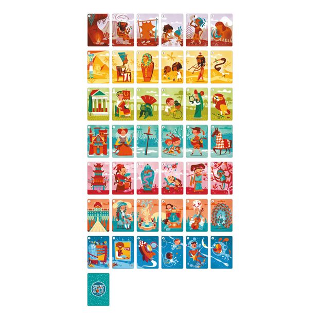 Playing cards - Homo Sapiens, Human History-product
