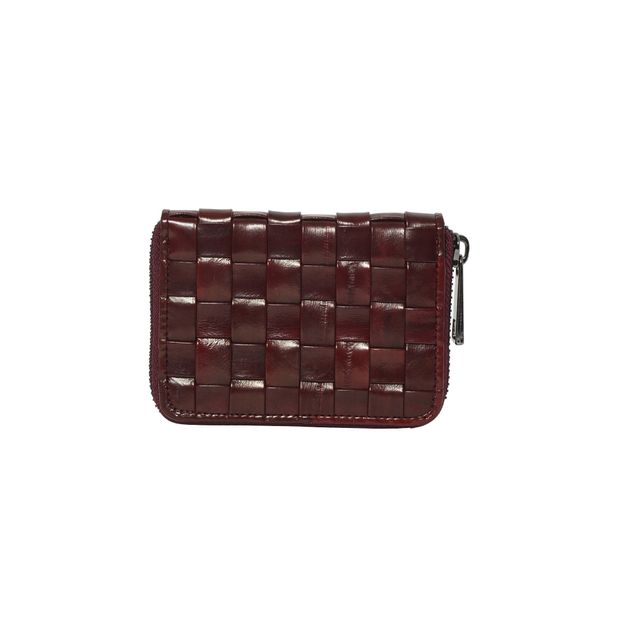 Porte Monnaie Cuir Anguille Braidy-product