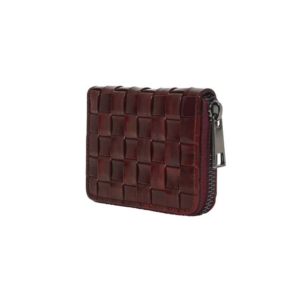 Porte Monnaie Cuir Anguille Braidy-product