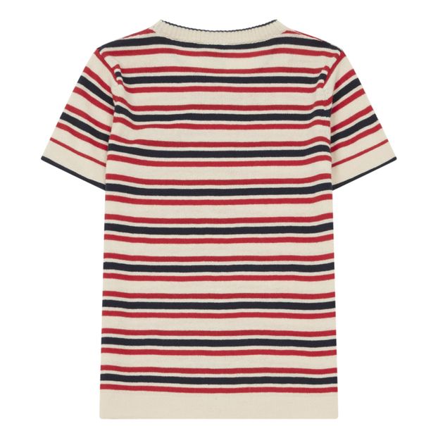 Striped Organic Cotton T-shirt-product