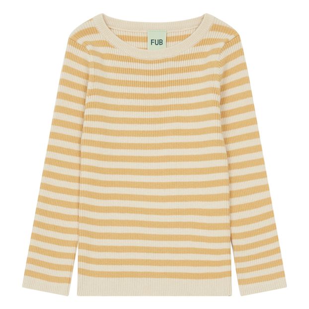 Ribbed Organic Cotton Jumper-product